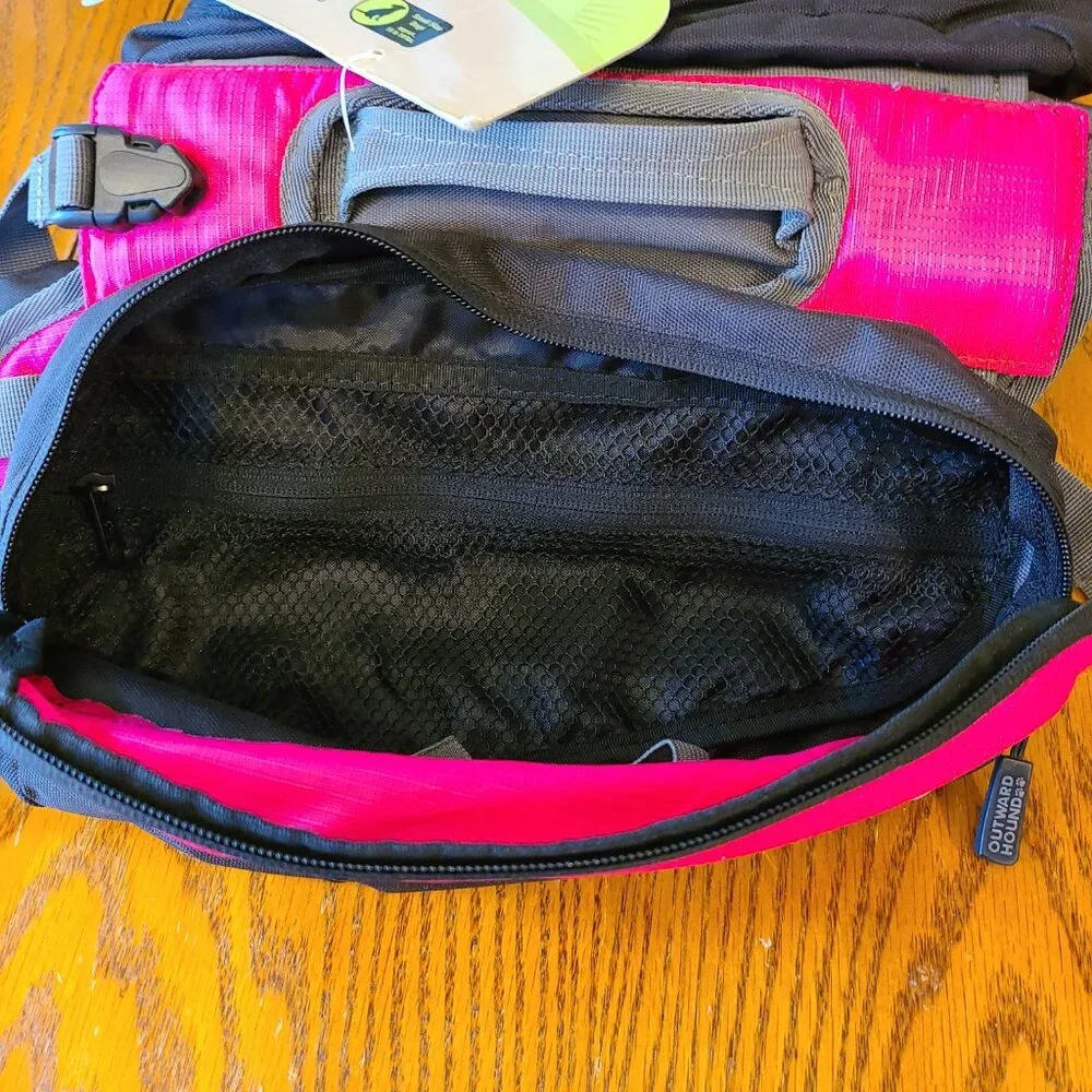 OUTWARD HOUND KYJEN STYLE #2501 DOGBACK PACK SMALL PINK